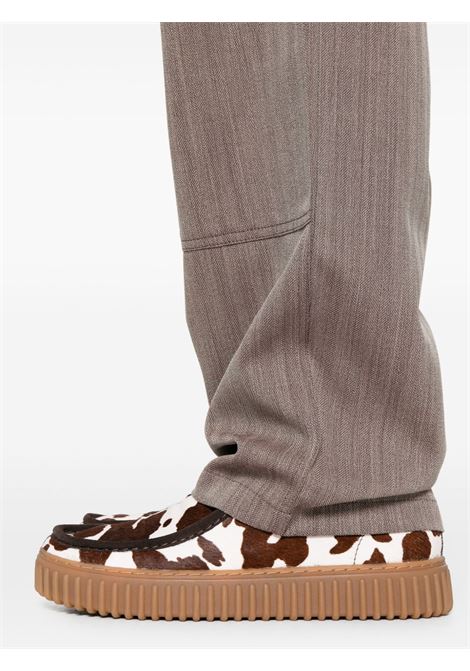 Brown straight-leg trousers Golden goose - men GOLDEN GOOSE | GMP02462P00209040190